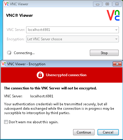 vnc firewall windows server 2008